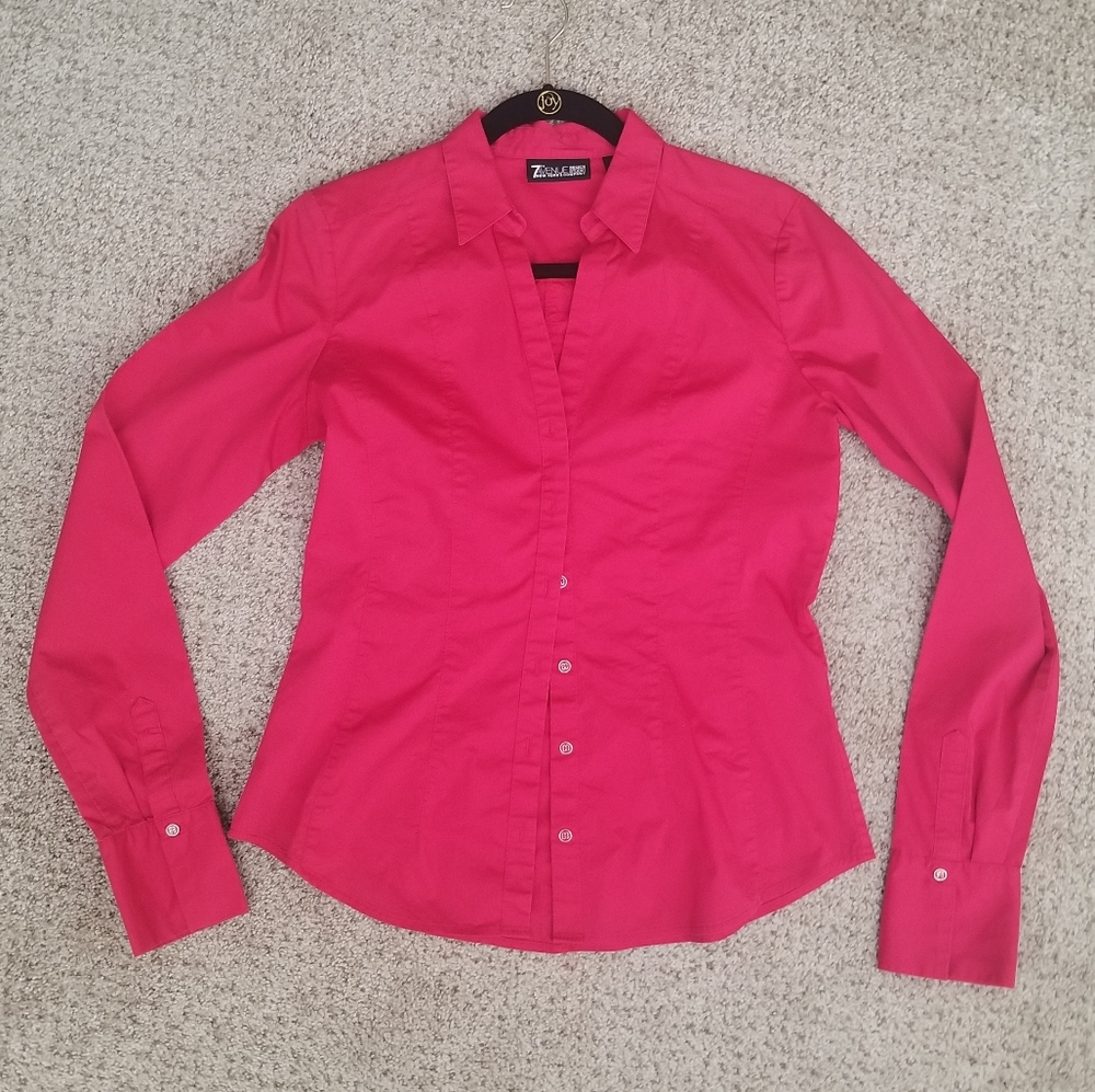 New York & Company red button down